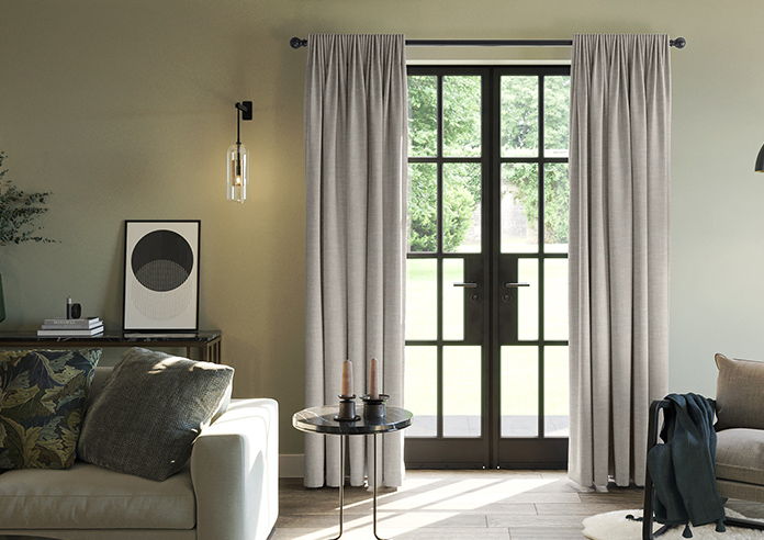 Kilkenny, Wool Grey - Made to Measure Curtains - Image 3